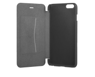 Etui Folio RanaCase do iPhone 6+ szare metaliczne - 1451180 - zdjęcie 1